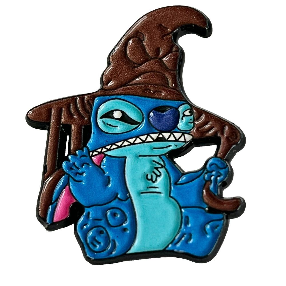 Disney Harry Potter Sorting Hat Stitch Enamel Pin Halloween Costume Fantasy Pin